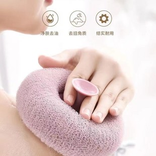 High-gauge bath ball flower ball does not disperse bath flower milk with hanging test bath back foaming when exposed to water does not hurt the skin