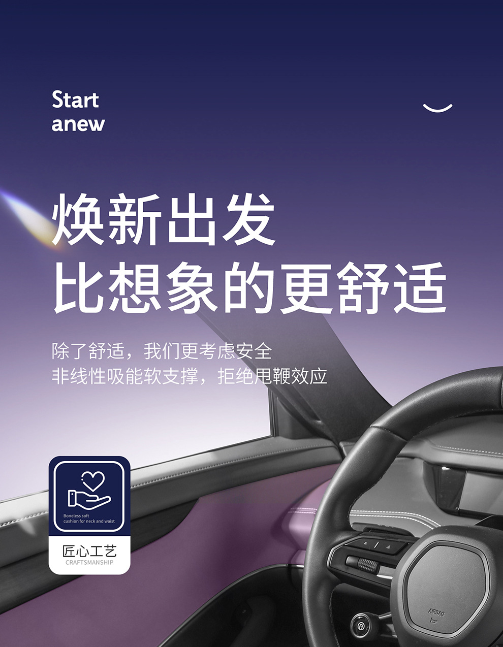 Suitable for Xiaomi Su7 Headrest, Neck and Waist Pillow, Lumbar Cushion, Xiaomi Yu7 Car Pillow, Interior Accessories and Supplies