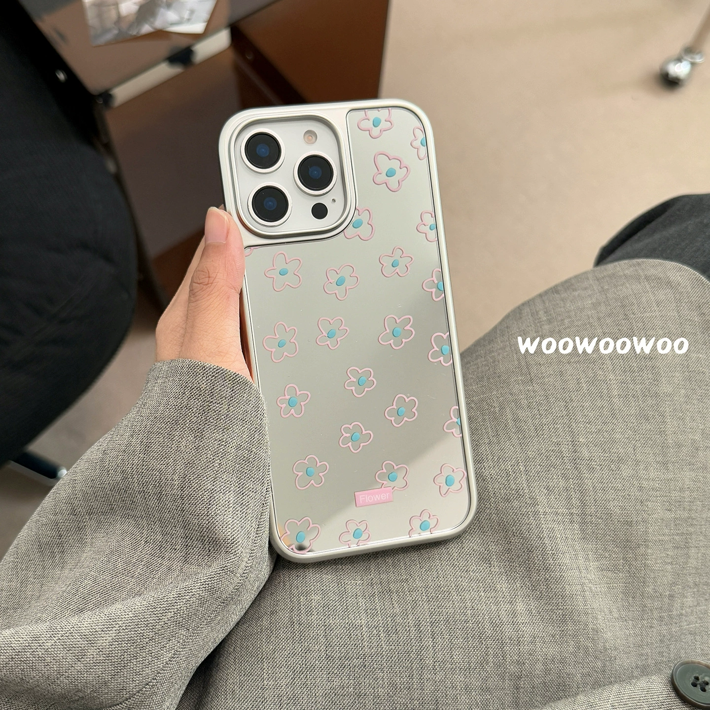 Apple, iPhone 16, совместимый чехол для телефона, iPhone14 Pro, 16promax, зеркальный эффект, iphone
