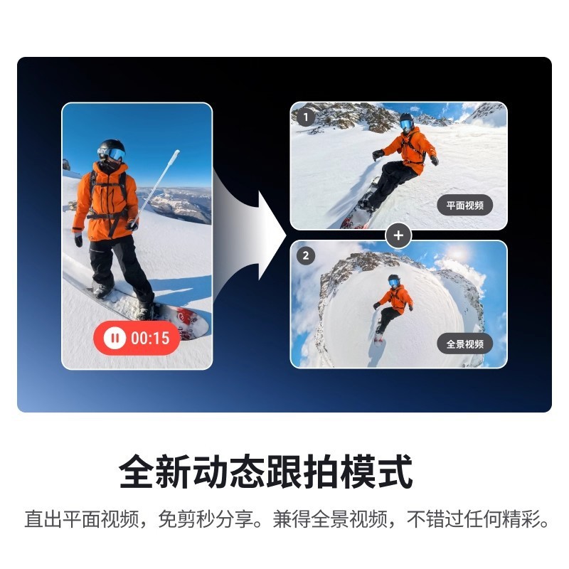 适用 影石Insta360 X5 全景运动相机 8K高清防抖 运动相机|undefined