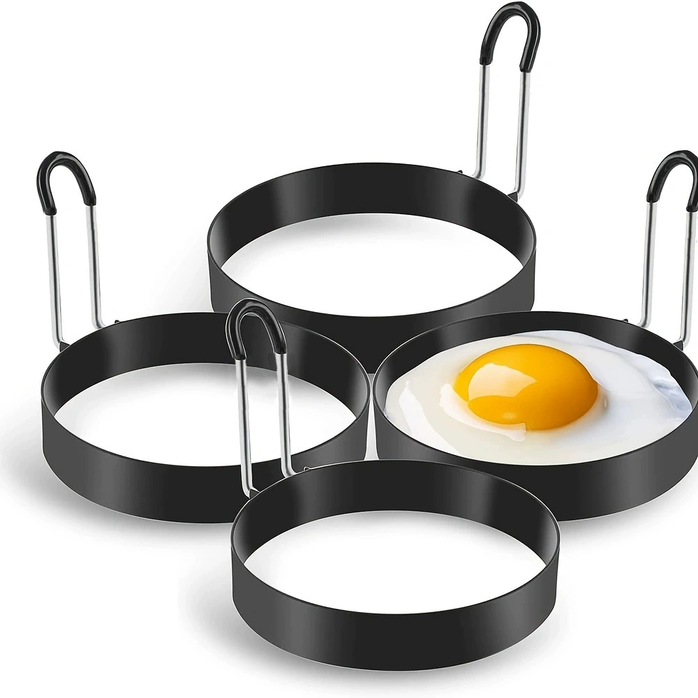Amazon's cross-border hot product, home kitchen baking tool, egg omelet mold, non-stick hamburger meat pie, egg omelet circle