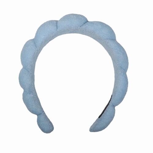 Amazon Cross-border Braided Sponge Hairband Wholesale High-end Towel Fabric for Women Face Washing High Crown Headband
