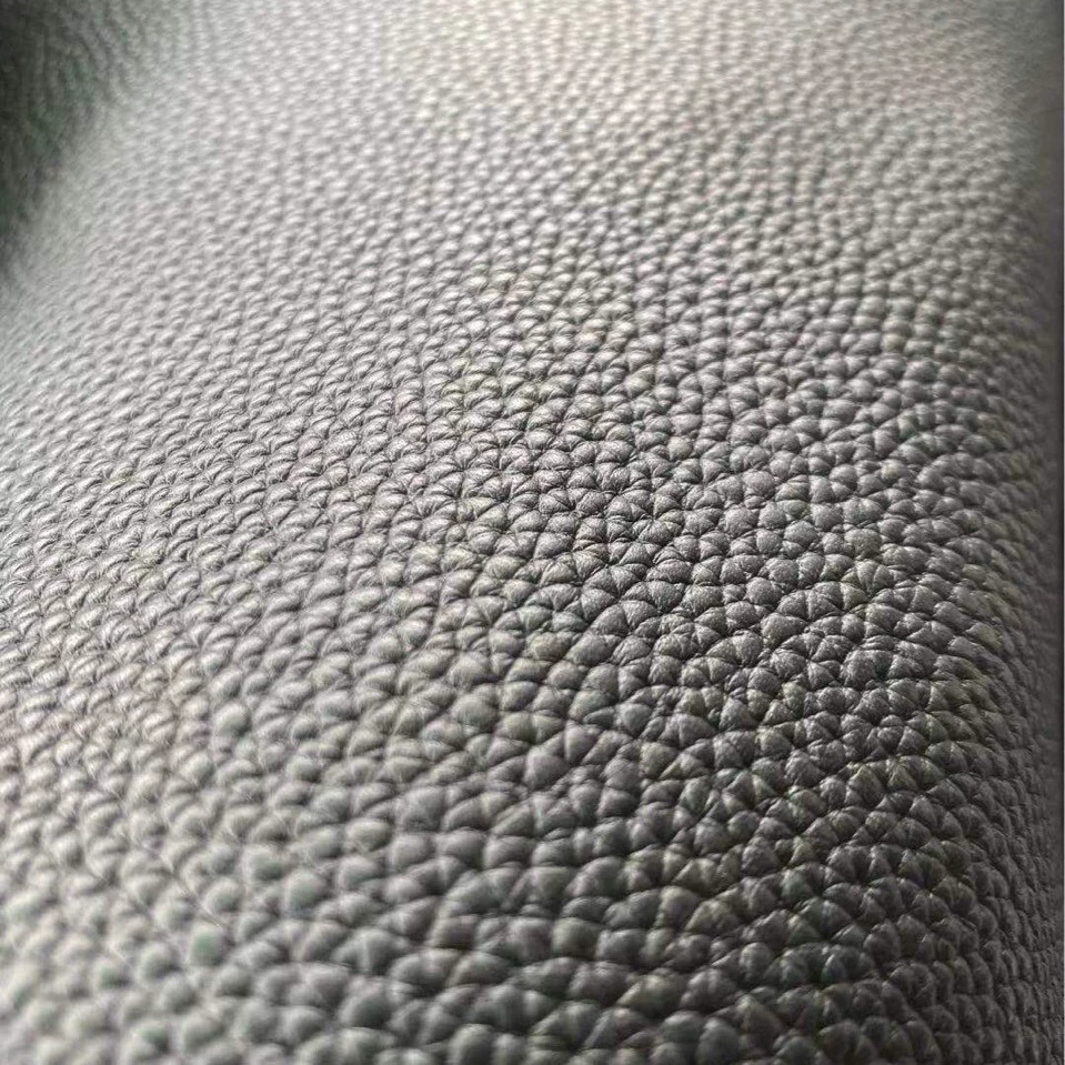 Классическая кожа A6shi с текстурой личи, натуральная кожа первого слоя из воловьей кожи, черная, с растительным дублением, кожа Crazy Horse, узор Crazy Horse