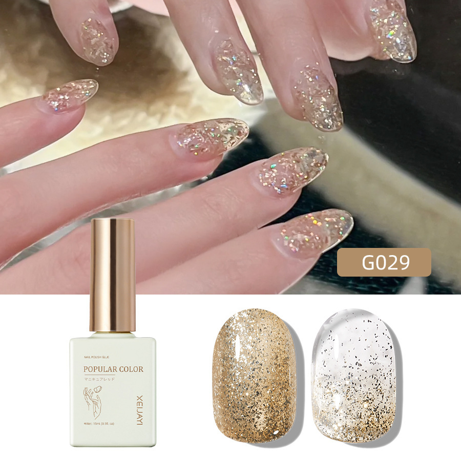 Pure Color new white nail polish glue nude transparent high-grade Nail Polish Nail Polish shop dedicated durable firm Factory wholesale