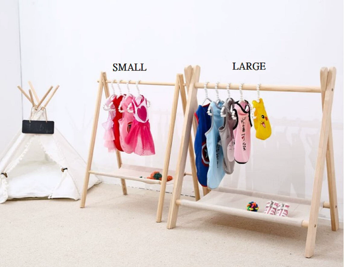 Pet вешалка собака гардероб пол щенок кошка гардероб вешалка небольшая вешалка для хранения одежды собака