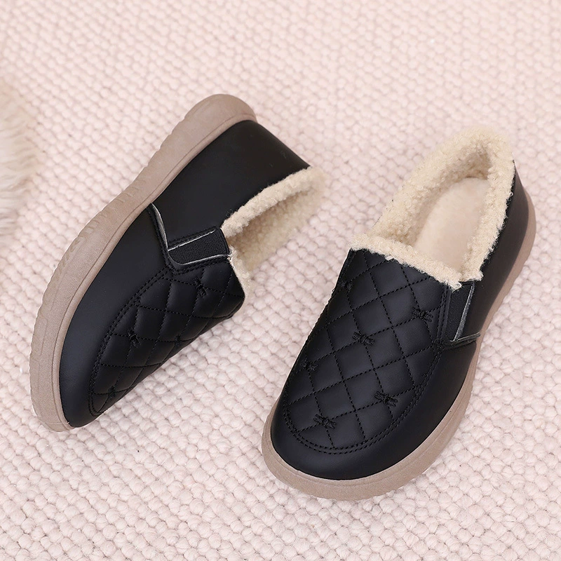 Winter warm shoes, universal footwear for leisure for mother