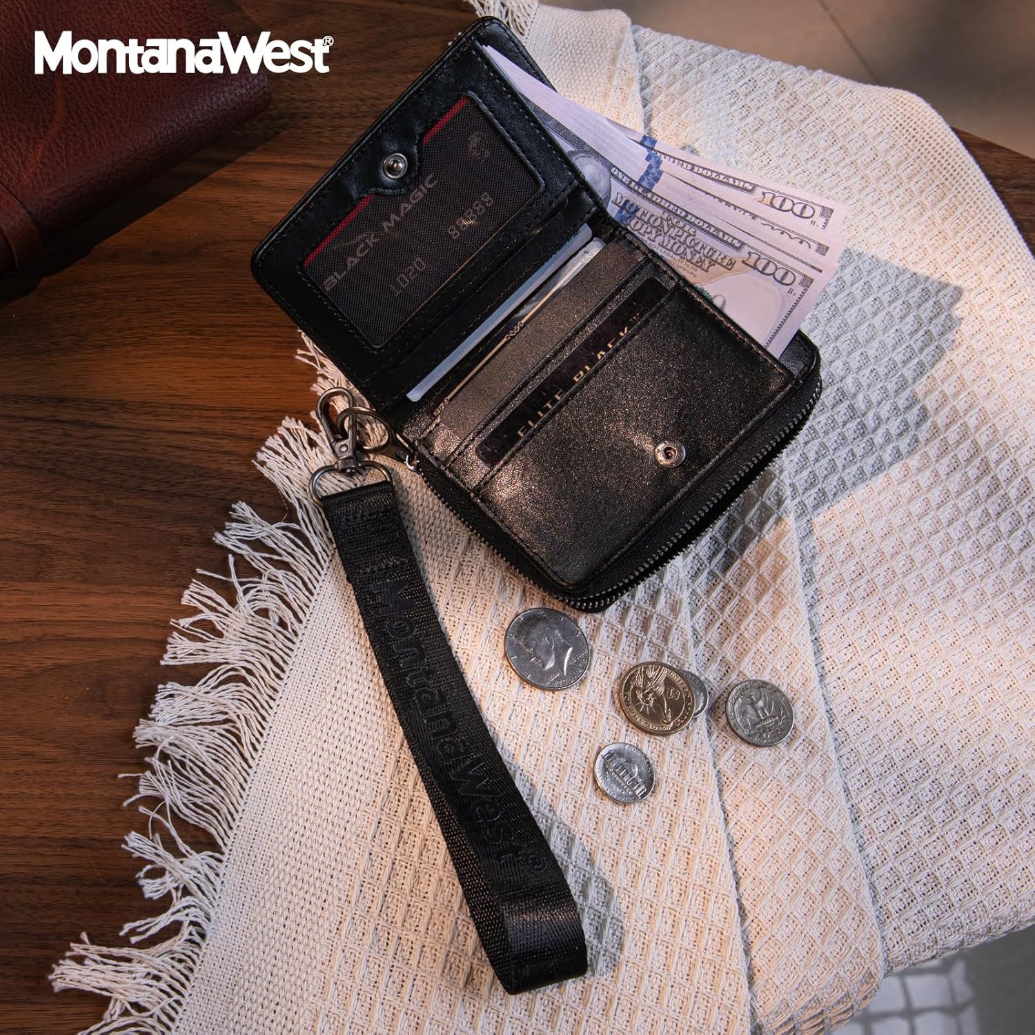 Suphiar personalizado comercio exterior explosivo estilo europeo y americano billetera corta simple cremallera billetera de cambio multi-tarjeta billetera PU