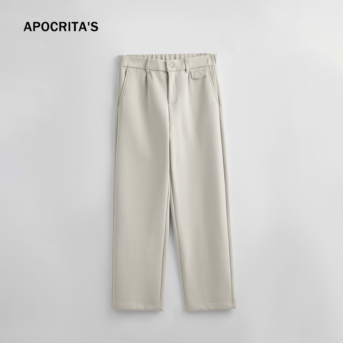 Sin devoluciones ni cambios【Liquidación por tiempo limitado a un precio súper bajo】Pantalones casuales holgados y rectos para hombre APO, para otoño e invierno