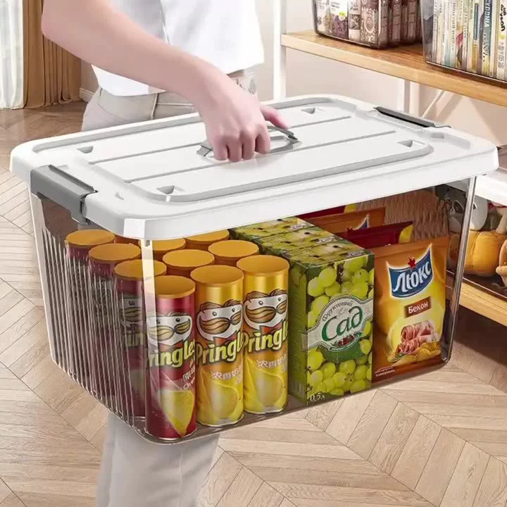 Ручная прозрачная пластиковая коробка для хранения, игрушка, сумка