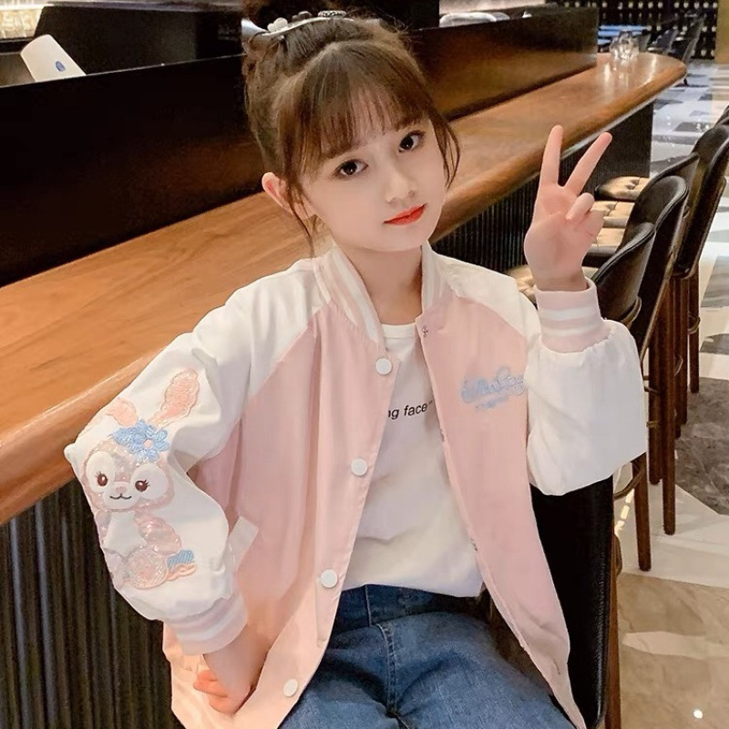 핑크 봄, 가을 야구 재킷