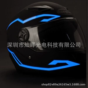 Motorcycle Helmet Light Strip LED Light Bar Decoration Accessories