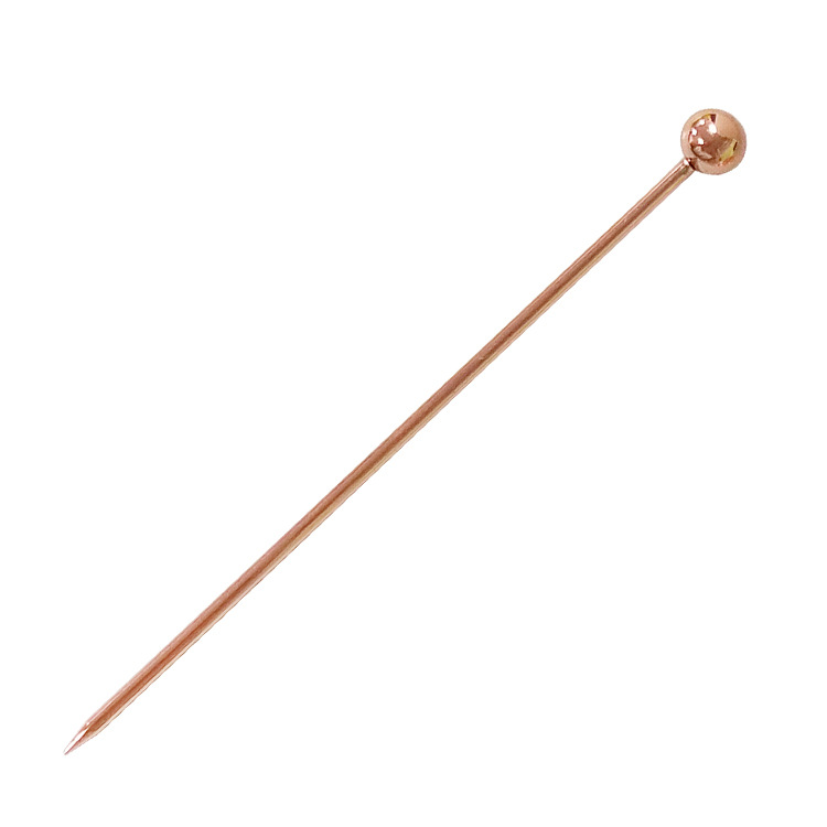 Brochetas creativas de acero inoxidable para cócteles, decoraciones para bebidas de jugo y aceitunas, herramientas para mezclar en el bar, brochetas para cócteles