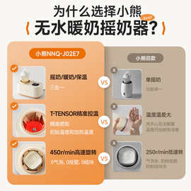 适用小.熊温奶器NNQ-J02E7摇奶器一体 婴儿无水暖奶器恒温调奶器