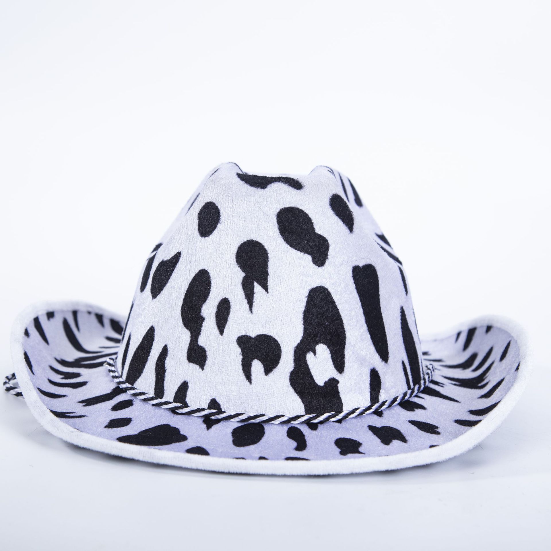 Supply large cowboy hat cow pattern cowboy hat cow pattern adult party hat large brim hat large price from the best