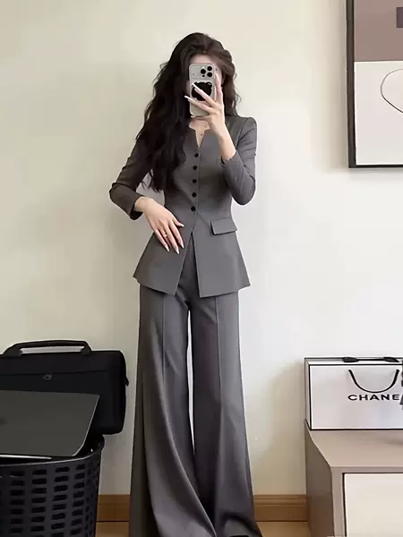 2026 New Professional Suit for Women, Light Luxury Style, Thin Workwear