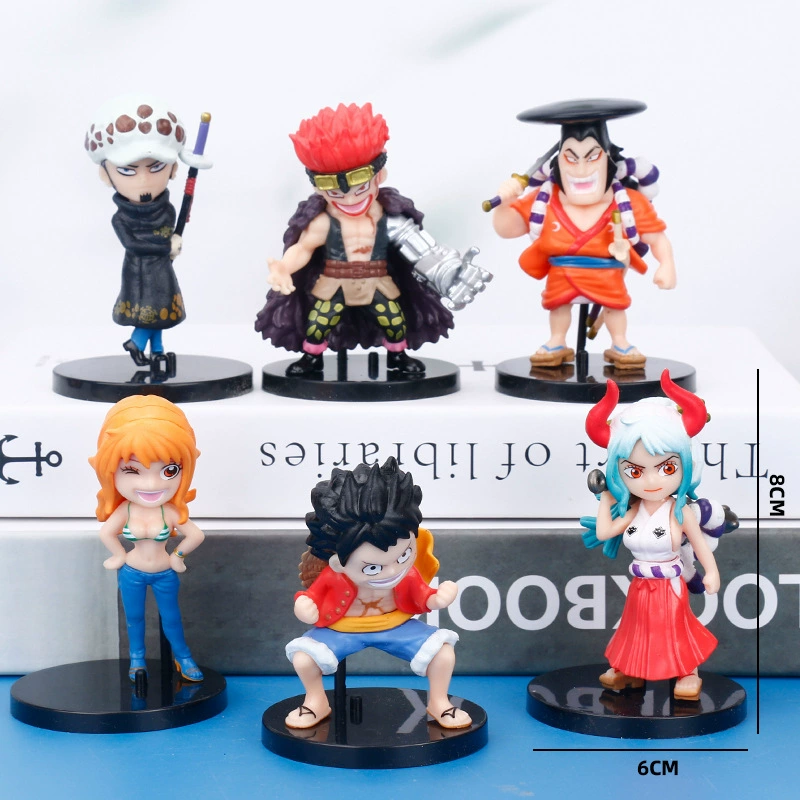 Фигура Luffy из PVC — коллекционная игрушка One Piece, несколько поз и выпусков, в пакетике или на окне