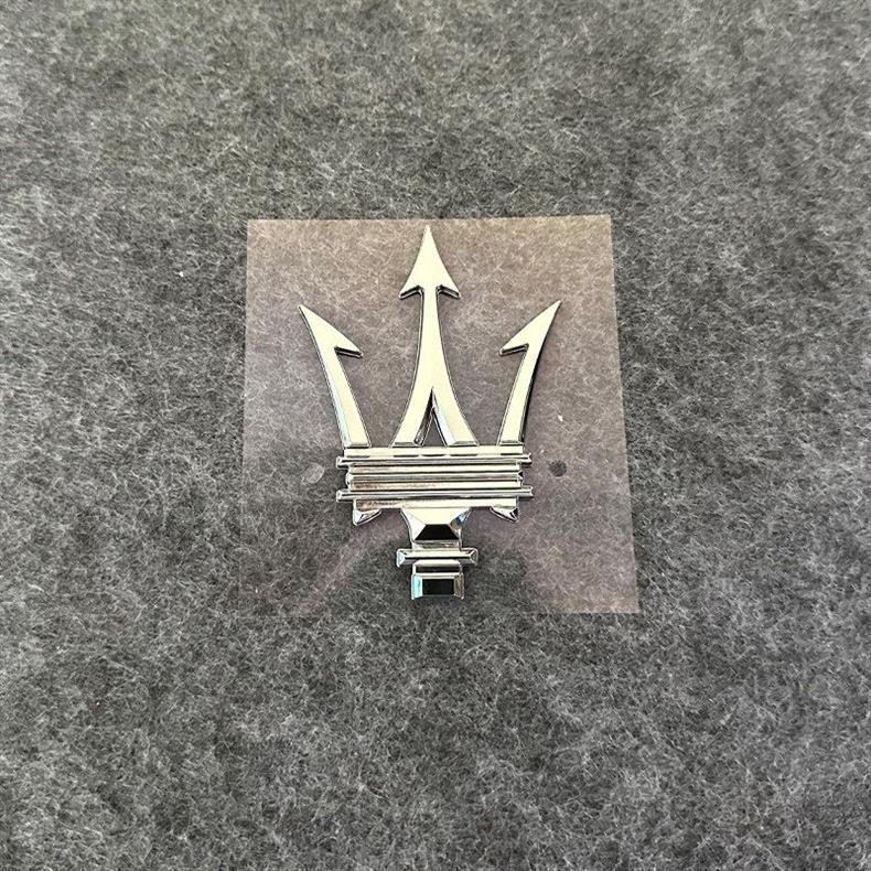 Suitable for Maserati rear fender side emblems, new Quattroporte, Ghibli car emblems, body stickers, Levante emblems