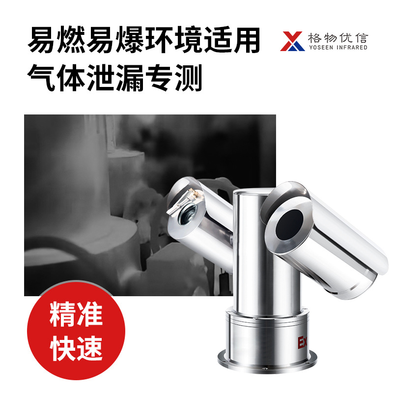 格物优信气体泄漏检测防爆热像仪 VOCs气体泄漏定位检测热成像