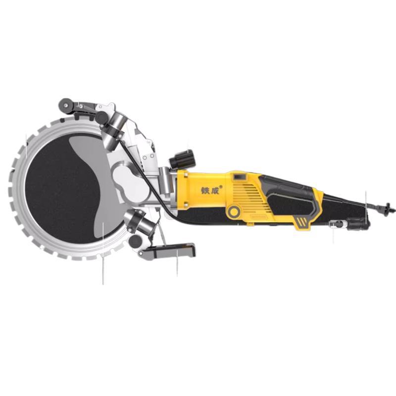 新款环锯切墙机混凝土切墙机高频无刷手提式无尘大功率切割机