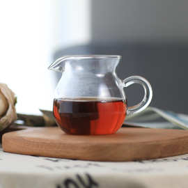 台大公道杯加厚茶海公杯250ML 耐热玻璃功夫茶具玻璃公杯茶具配件