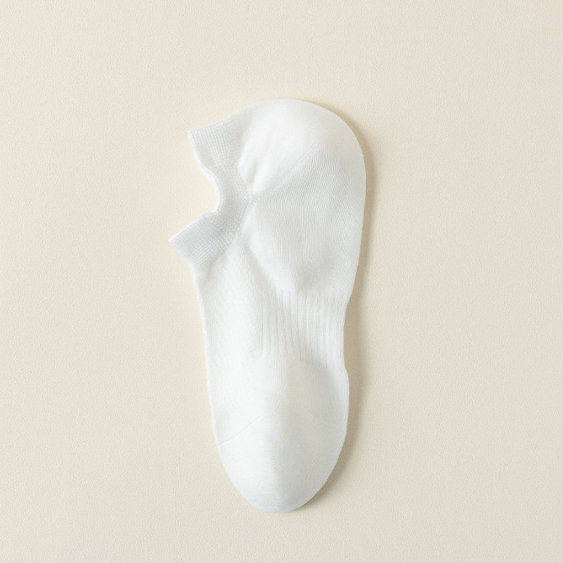 Calcetines de algodón puro Calcetines delgados de verano para hombres Calcetines de barco transpirables que absorben el sudor Calcetines de algodón de verano Calcetines Zhuji