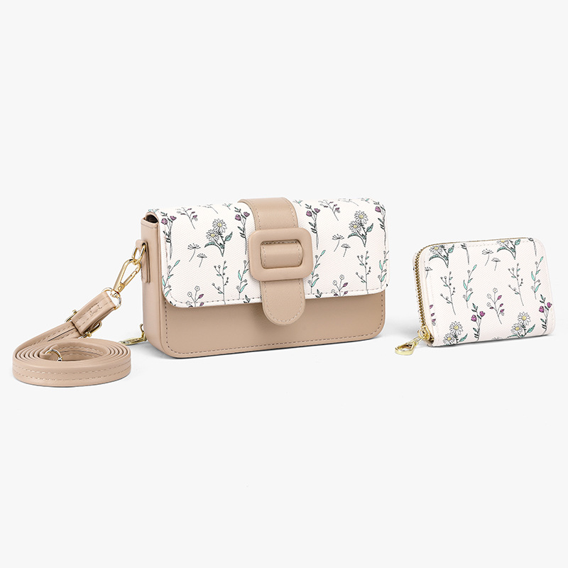 Bolso de teléfono móvil transfronterizo nueva moda femenina señoras de un solo hombro bolso de teléfono móvil monedero mini pu mensajero bolso de teléfono móvil