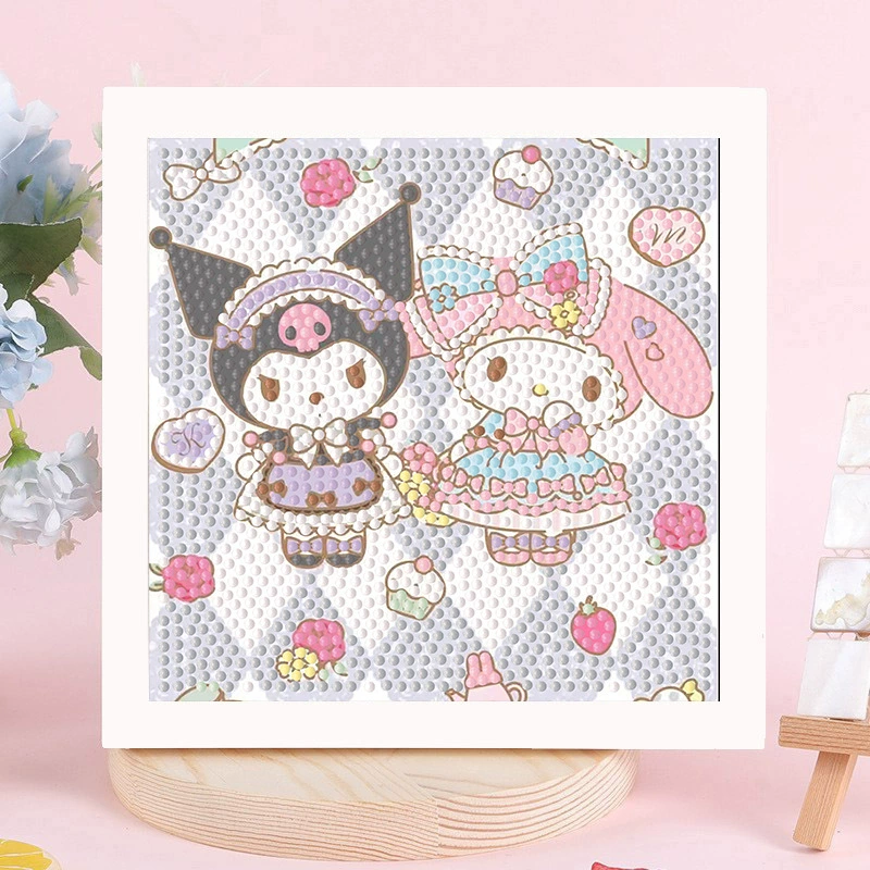 Мультяшная умная игрушка, DIY, новая коллекция, детское handmade diy, украшенная бриллиантами