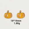 [Thanksgiving accessories] Turkey pumpkin cake mushroom alloy accessories pendant key buckle necklace