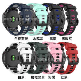 适用于Garmin佳明Fenix5X/fenix5Xpro硅胶表带 Fenix6X快拆表带
