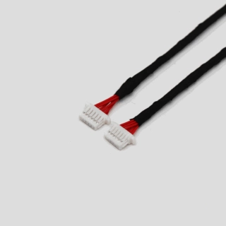 JST-SHR-06V-S-B端子线 SH1.0mm间距双头SSH-003T-P0.2有耳端子线