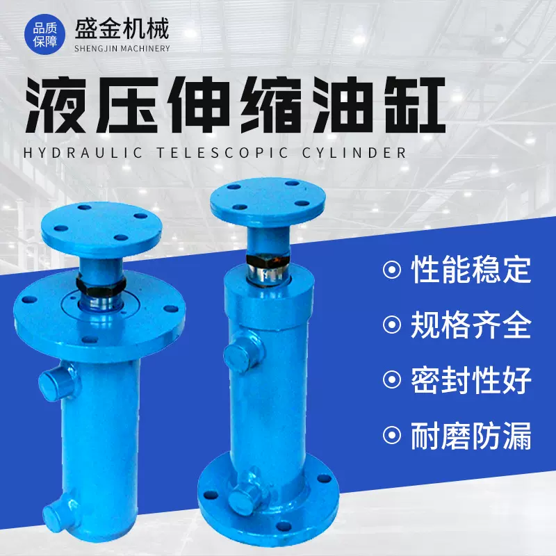 价格优惠不锈钢电动液压油缸货物提升机专用双向压力机非标液压缸