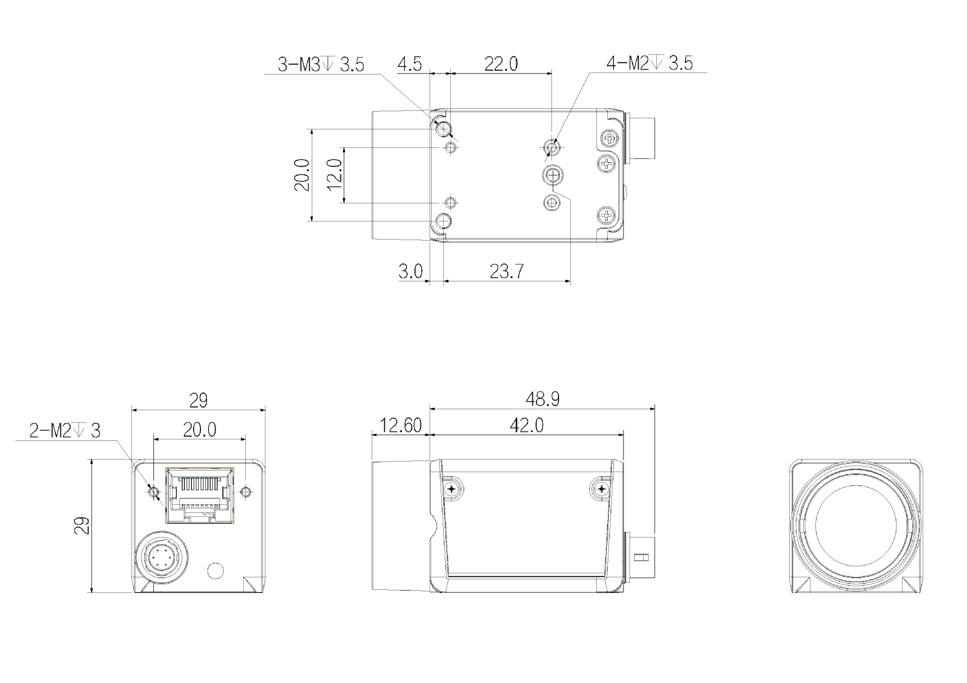 大华华睿IRAYPLE 面阵相机 7000系列 A7500MG20