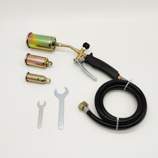 German standard propane torch Eastern European liquefied gas three-head fire gun Russian heating torch fire gun cross-border