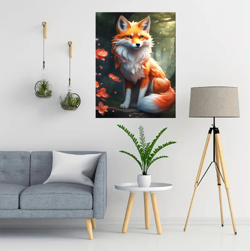 5D Diamond Fox Painting 1