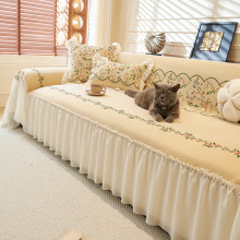 复古沙发盖布四季通用2025新款沙发巾轻奢高级感全盖沙发套沙发毯