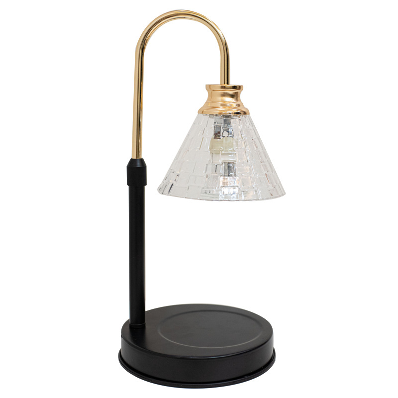 Amazon nuevo estilo cera de fusión lámpara de sincronización fragante lámpara dormitorio cálido estilo nórdico vela de fusión ajustable altura lámpara de aromaterapia