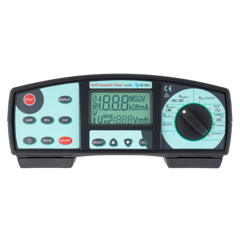 德国美翠metrel MI2088接地电阻测试仪 测量接地绝缘电位连接测试