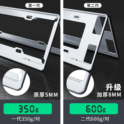 License plate holder/license plate holder, suitable for BMW Benz license plate