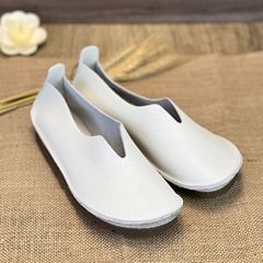 秋の新作レトロ風本革婦人靴、アーティスティックで万能なソフトソールフラットシューズ、ラウンドトゥカジュアルシューズ
