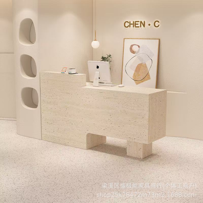 Simple Modern Cashier Clothing Store Counter Women's Clothing Store Small Bar Beauty Salon Front Desk Reception Hair Salon