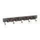 Mop wall hanging clip hanging broom mop non-perforated hook fixing frame bathroom bathroom bathroom door rear shelf wholesale