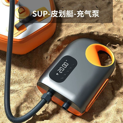 Yeni Açıq Portativ Elektrik Avtomobil Hava Nasosu, SUP Kayak Simsiz Hava Nasosu