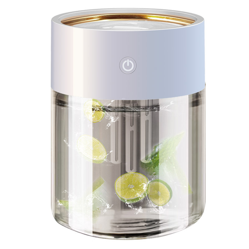 Dormitorio del hogar niebla humidificador USB Escritorio de oficina mudo atomización purificador aire coche portátil