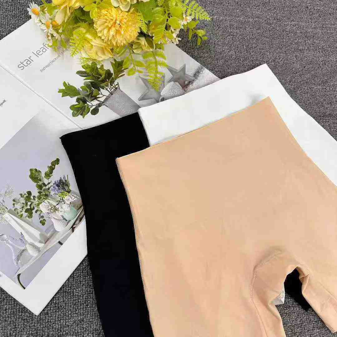 9002 # pantalones de seguridad de color sólido para mujeres pantalones de seguro de verano de una pieza de hielo sin marcas para elevar la cadera leggings de seguridad