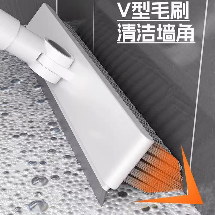 Floor Crevice Cleaning Brush, Bathroom Multi-Functional Wall Cleaning Brush, Toilet Tile Cleaning Brush, Long Handle, No Dead Corners, Bathroom Floor Brush Floor Crevice Cleaning Brush, Bathroom Multi-Functional Wall Cleaning Brush, Toilet Tile Cleaning Brush, Long Handle, No Dead Corners, Bathroom Floor Brush