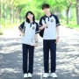 学生短袖运动会学院风班服