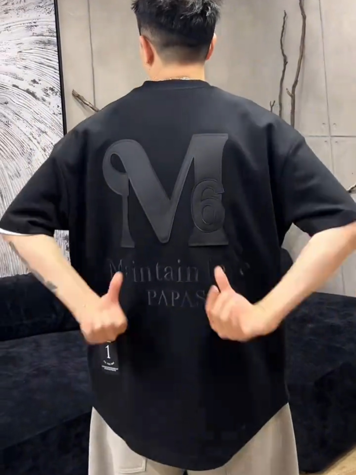 Spring base trend T-shirt for leisure