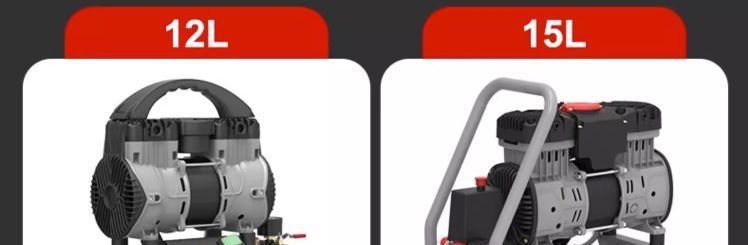 Oil-Free Silent Air Compressor, Air Compressor, Air Pump, High-Power Fast Air Inflator, 220V Portable Air Pump