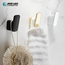 简约衣服挂钩壁挂式墙壁衣帽钩酒店卫生间毛巾钩家用挂衣钩免打孔