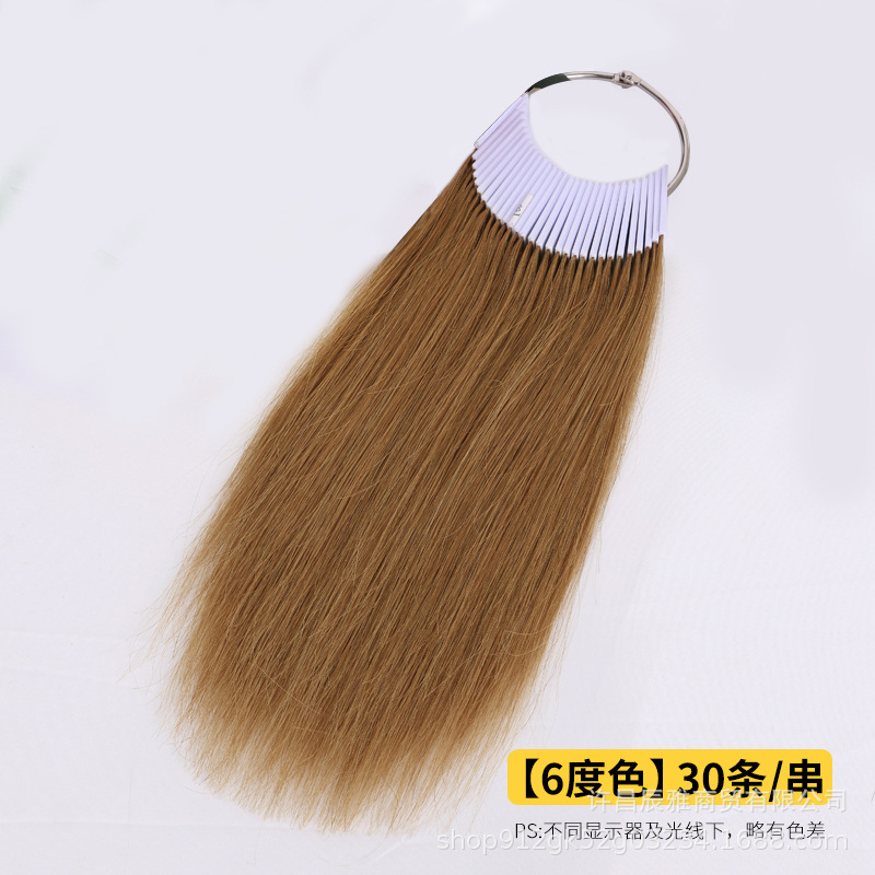 Pelo pelo Pelo paquete teñido prueba pelo corte pelo estudiantes especial pelo teñido práctica cepillo color placa